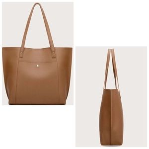 Tan Tote Bag